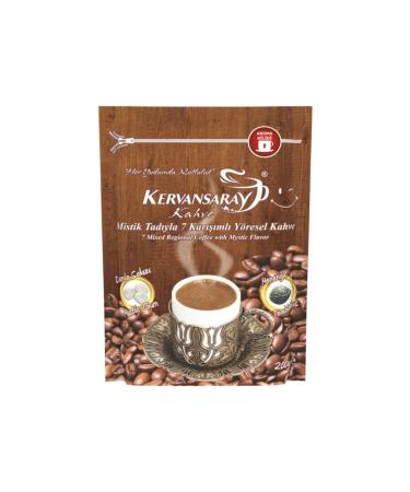Kervansaray Coffee 7 Mixed Mastic Local Coffee 200gr X 4 Pieces