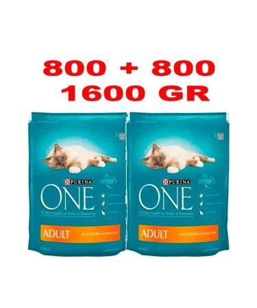 Purina Chicken Adult Cat Food 800 + 800 gr