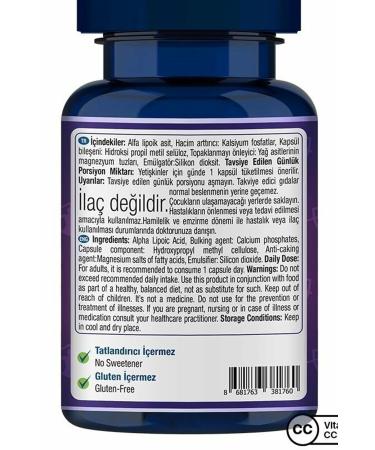 One Up Alpha Lipoic Acid 600 Mg 30 Capsules - Buy Online on GoSupps.com