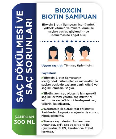 Bioxcin Biotin Anti Hair Loss Hair Care Shampoo 300 Ml - Buy Online on GoSupps.com