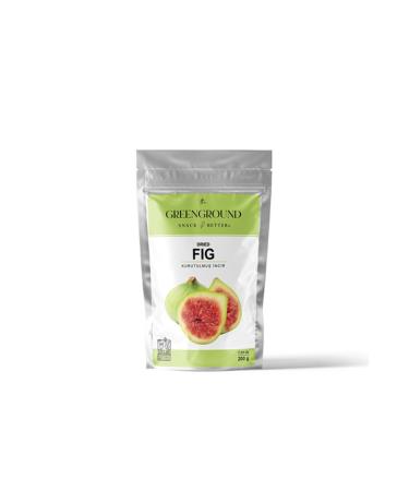 Green Ground Dried Fig Rings 200 gr