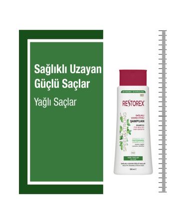 Restorex Healthy Growth Effective Shampoo for Fine and Oily Hair 500 ml - Buy Online on GoSupps.com