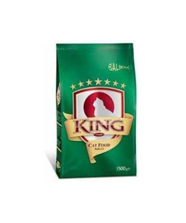 King Adult Cat Fish Cat Food 1.5 Kg