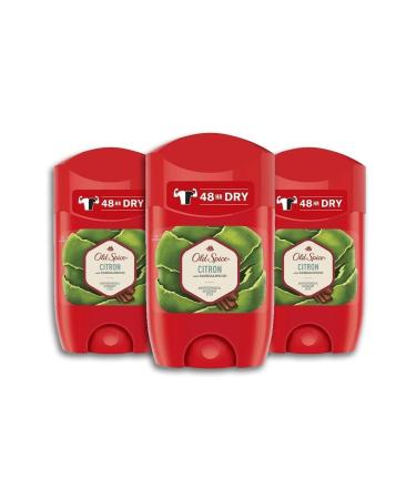 Old Spice Citron Deodorant Stick 50 Ml - 3 Adet
