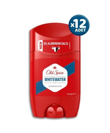 Old Spice Whitewater Deodorant Stick 50 Ml - 12 Adet