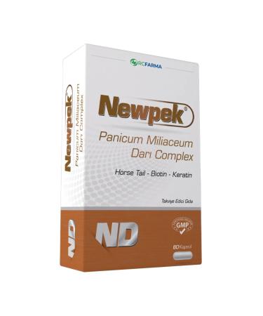 Newpek Panicum Miliaceum Millet Complex 60 Capsules