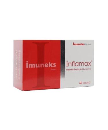 Imuneks Inflamax Optimized Turmeric 60 Capsules