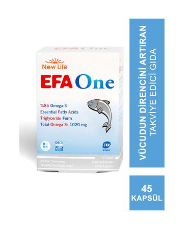 New Life Efa One 1200 Mg 45 Capsules