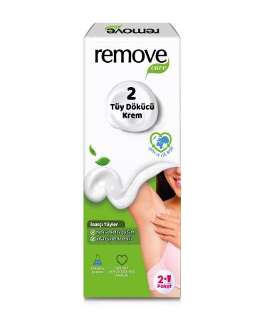 Remove Care Hair Removal Cream Stubborn Hair 2 X 100 Ml