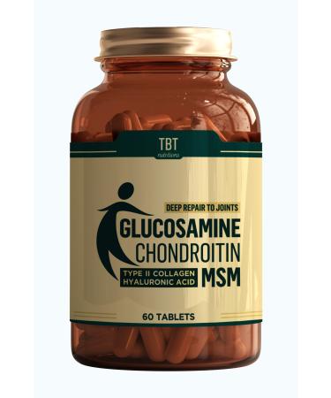 TBT Glucosamine + Chondroitin + MSM Containing Supplementary Food | 60 Tablets |
