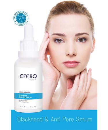 efero Pore Blackhead and Acne Removal Helping Care Serum Niacinamide 5% - Buy Online on GoSupps.com