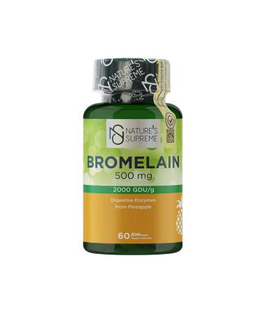 Natures Supreme Bromelain 60 Capsules
