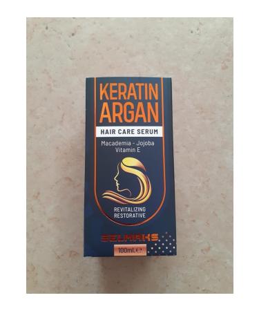 Selmaks Keratrin Argan Hair Care Serum 100ml Repairing Moisturizing and Fast Acting