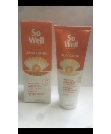 SO WEL L Sun Care 50 Protective Sun Cream 100 ml New Packaging