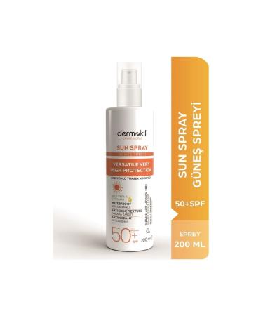 Dermokil Sun Spray Sunscreen Spf50 + Maxrosa Paris 50+spf High Protection Sun Cream 60 Ml - Buy Online on GoSupps.com
