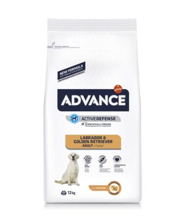 Advance Labrador-Golden Retriever Chicken Adult Dog Food 12 Kg