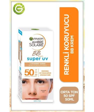 Garnier Color Protection BB Cream - Medium Tone 50spf 50ml