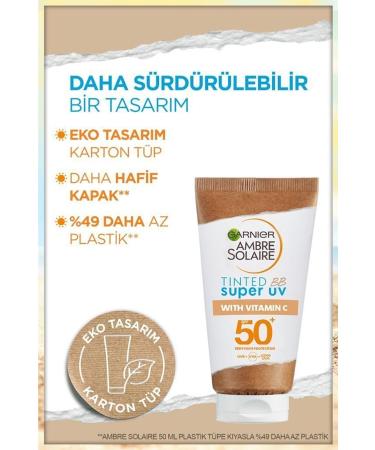 Garnier Color Protection BB Cream - Medium Tone 50spf 50ml - Buy Online on GoSupps.com