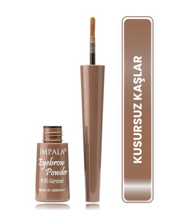 IMPALA IMPLALA Eyebrow Powder - Eyebrow POWDER No: 5 CARAMEL - Buy Online on GoSupps.com