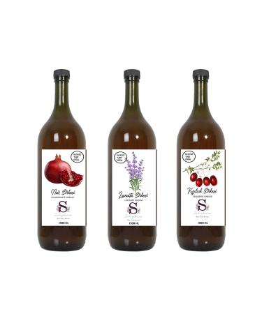 S heylaana Natural Pomegranate Lavender and Cranberry Vinegar 1500 Ml