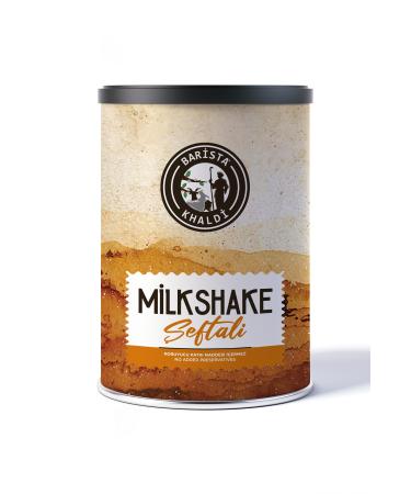 Barista Khaldi Peach Milkshake Smoothie Frappe Flavored Drink Powder
