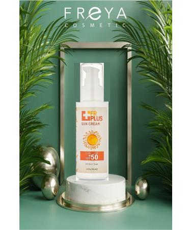 Freya Fr+ Plus Sunscreen Cream Anti-Spot and Sun Protection Cream +50spf 100ml - Buy Online on GoSupps.com