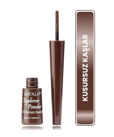 IMPALA IMPLALA Eyebrow Powder - Eyebrow POWDER No: 2 GERMAN CHOCOLATE - Buy Online on GoSupps.com