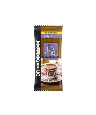 DR. TEA COFFEE Drteacoffee Instant Turkish Coffee with Sugar 11gr 24 Piece Box - Buy Online on GoSupps.com