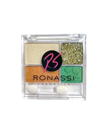 RS Ronassi Cosmetics 4-Pack Glittery Glittery Eyeshadow Palette