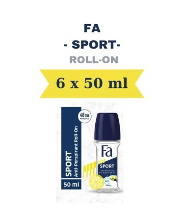 Fa Roll-on Sport - 6x50 Ml
