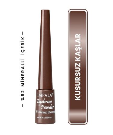 IMPALA IMPLALA Eyebrow Powder - Eyebrow POWDER No: 2 GERMAN CHOCOLATE
