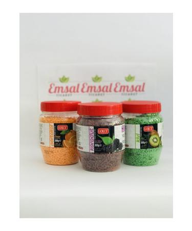 G K E ORALET Black Mulberry + Kiwi + Orange 300gr.*3