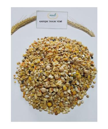 Bereketlimama Special Mixed Free Range Chicken Feed - 11 Types - 10 Kg