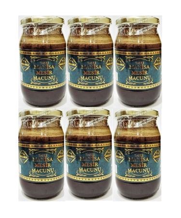 Manisabirliktezzet Manisa Mesir Paste with Honey 400 Gr (Does not contain glucose sugar) 6 * 400