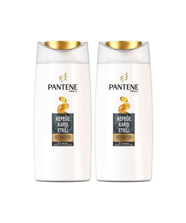 Pantene 2 in 1 Shampoo Anti-Dandruff 700 ml + 700 ml - Buy Online on GoSupps.com