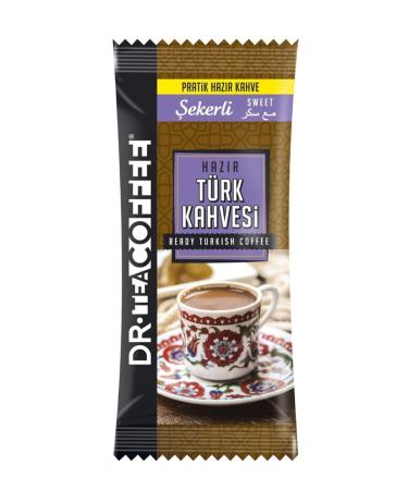 DR. TEA COFFEE Drteacoffee Instant Turkish Coffee with Sugar 11gr 24 Piece Box - Buy Online on GoSupps.com