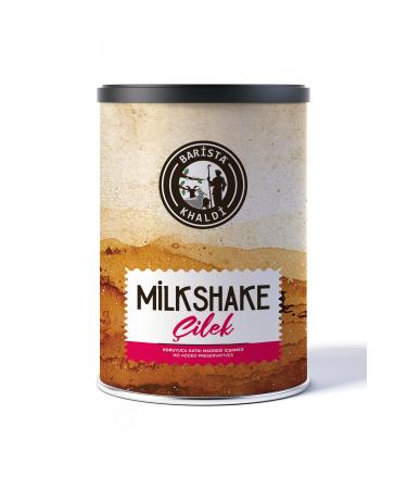 Barista Khaldi Strawberry Milkshake Smoothie Frappe Flavored Drink Powder