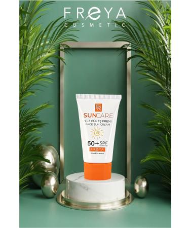 Freya Face Suncare Face Sun Cream 50ml - Face Sun Cream 50 Spf 50ml - Buy Online on GoSupps.com