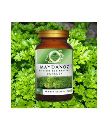 Gokcek Healing Parsley Powder Extract 90 Gr Glass Jar - Buy Online on GoSupps.com