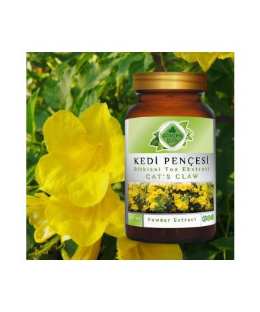 Gokcek Healing Cat's Claw Powder Extract 100 Gr. Glass Jar - Buy Online on GoSupps.com