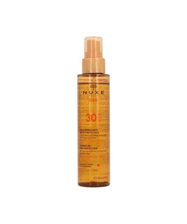 Nuxe Sun Huile Bronzante Haute Protection: Special Oil with Protective Effect (spf 30 150ml)