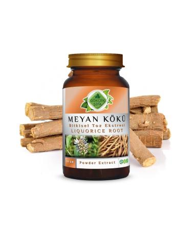 Gokcek Healing Licorice Root Powder Extract 30 Gr Glass Jar - Buy Online on GoSupps.com