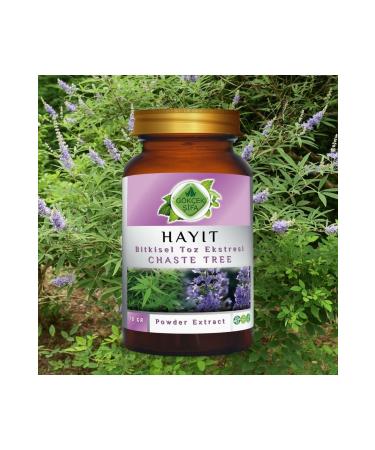 Gokcek Healing Chaste Tree Powder Extract 70 Gr. Glass Jar - Buy Online on GoSupps.com