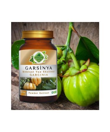 Gokcek Healing Garcinia Powder Extract 70 Gr. Glass Jar - Buy Online on GoSupps.com