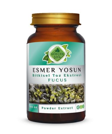 Gokcek Healing Fucus Powder Extract 100 Gr. Glass Jar - Buy Online on GoSupps.com
