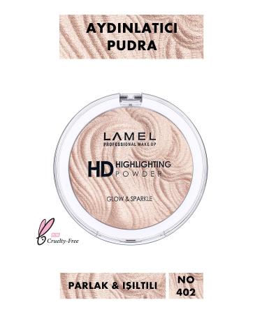 Lamel Cosmetics Lamel HD Powder Highlighting Peach Tone No 401