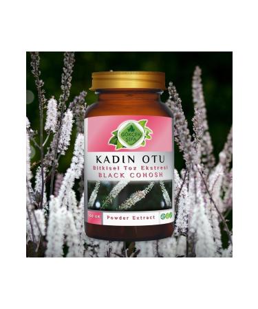 Gokcek Healing Black Cohosh Women Herb Powder Extract 100 gr Glass - Buy Online on GoSupps.com