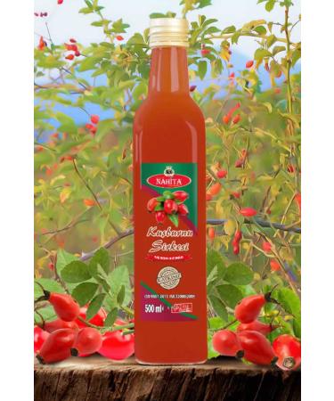 Nahita Rosehip Vinegar 100% Natural Additive-Free 500 Ml
