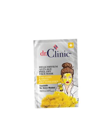 Dr. Clinic Dr.clinic Immortelle Helichrysum Skin Rejuvenating Peel-Off Mask 10 Ml