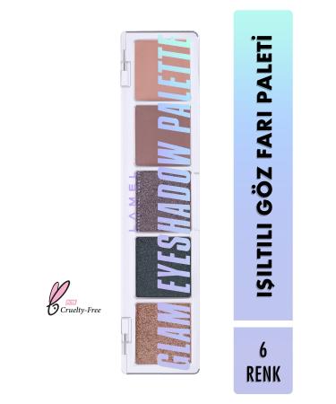 Lamel Cosmetics Lamel Glam Eyeshadow Rich Pigment Eyeshadow Palette No 401 10g